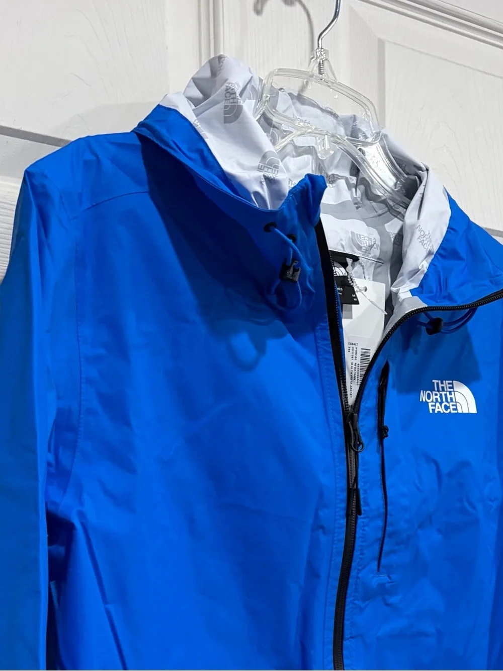 The North Face Men's Medium Alta Vista Jacket Blue NWT Waterproof Hiking Shell